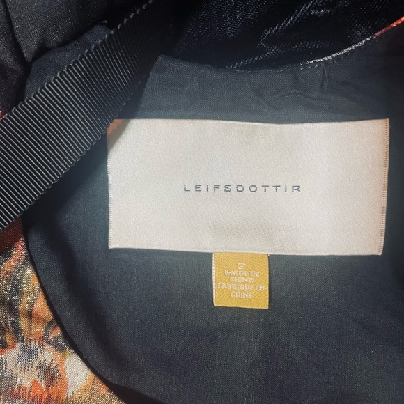 ๐ค Leifsdottir ๐ค Anthropologie Metallic Brocade Sleeveless Adeleta Dress XS 2 - Picture 2 of 13